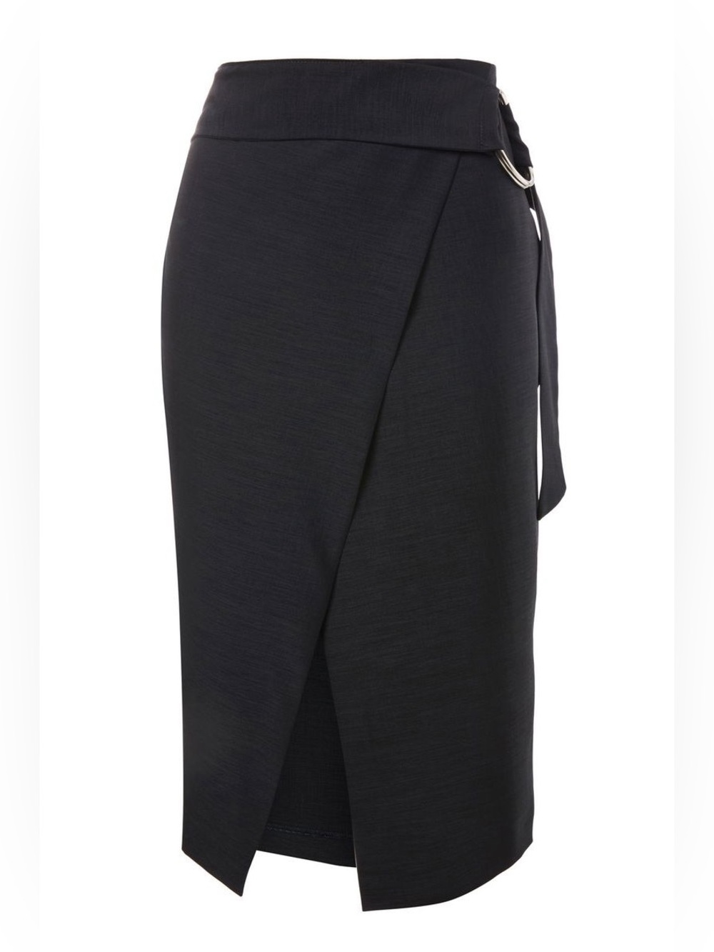 TOPSHOP Wrap Skirt with Ring Detail NWT